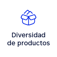 Diversidad de productos
